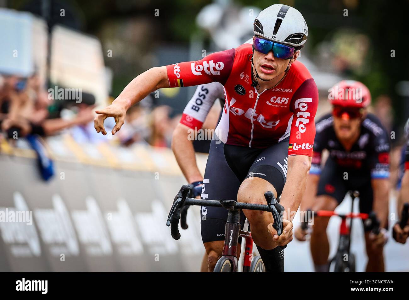 Arnaud De Lie cycling A Spring Derailed by a Virus
