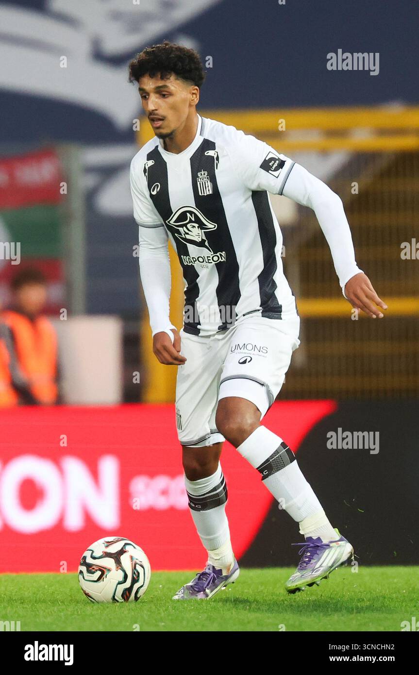 Charleroi Belgium 20th Sep 2025 Charleroi s Mehdi Boukamir Pictured charleroi-belgium-20th-sep-2025-charleroi-s-mehdi-boukamir-pictured