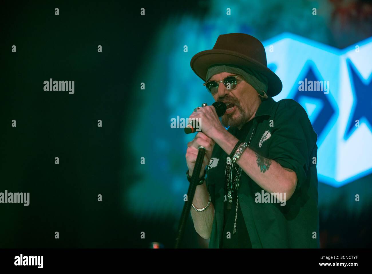 Rockford, USA. 19th Sep, 2025. Billy Bob Thornton of The Boxmasters at ...