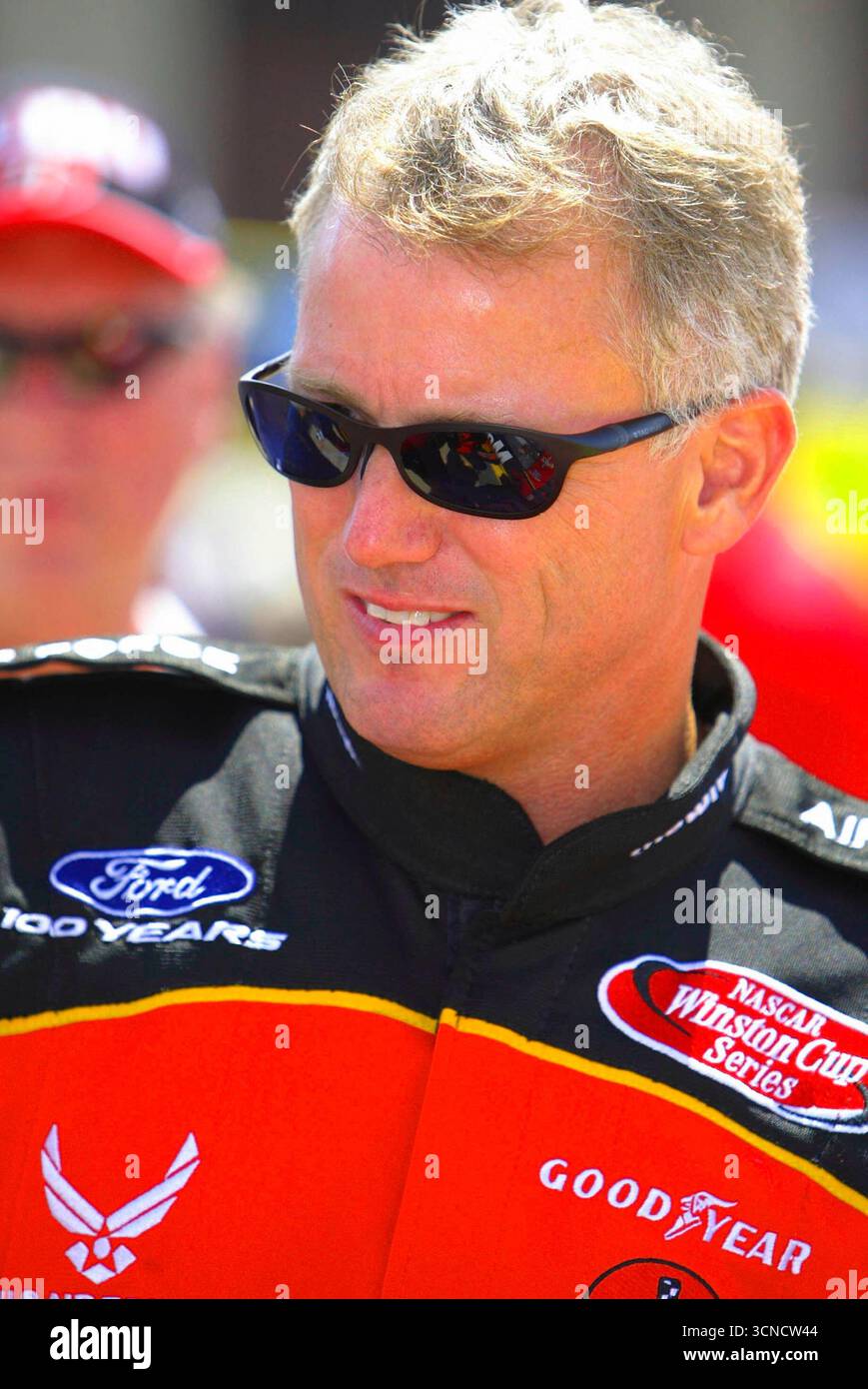 Ricky Rudd Al Rudd Ricky Rudd takes a moment to smile for the cameras before the start of ...