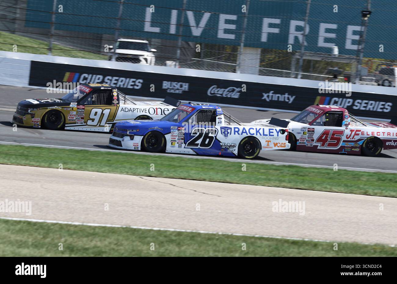 LOUDON, NH - SEPTEMBER 20: Jack Wood (#91 McAnally Hilgemann Racing ...
