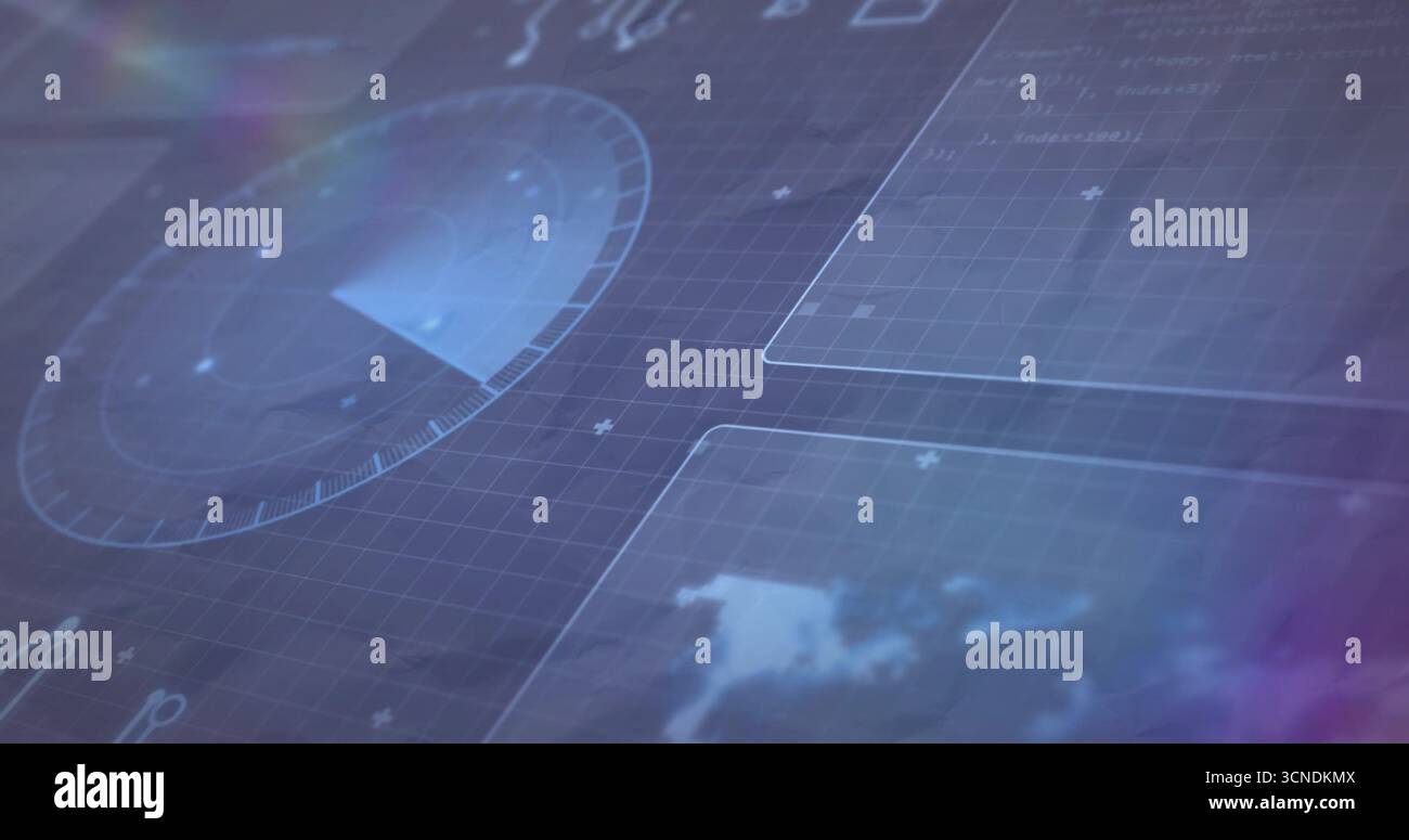 Scanning holographic circular radar hi-res stock photography and images ...