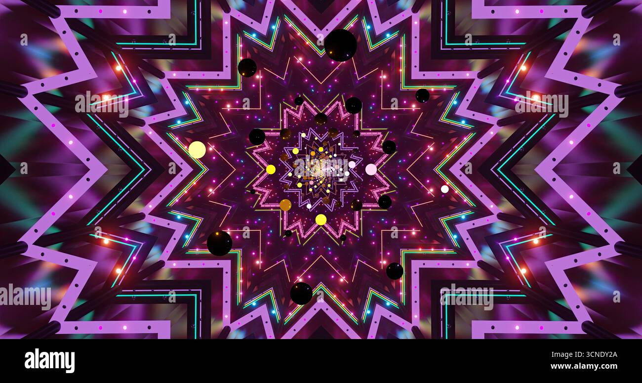 Pattern Showcase Vivid geometric shapes create a mesmerizing display of colors and ...