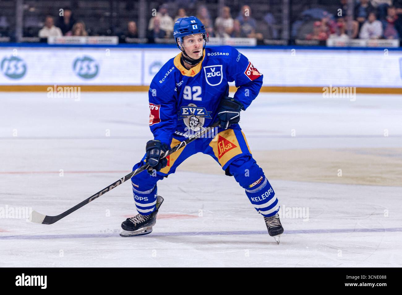Jesse Graham #92 (EV Zug) - 20.09.2025 - National League, Regular ...