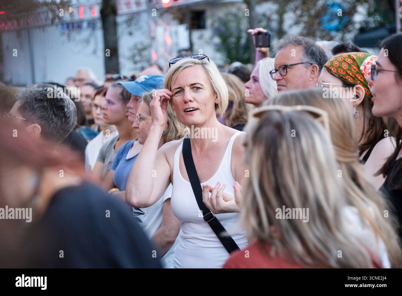 Baden-Baden, Germany, 20th September 2025 The crowd soak up the ...