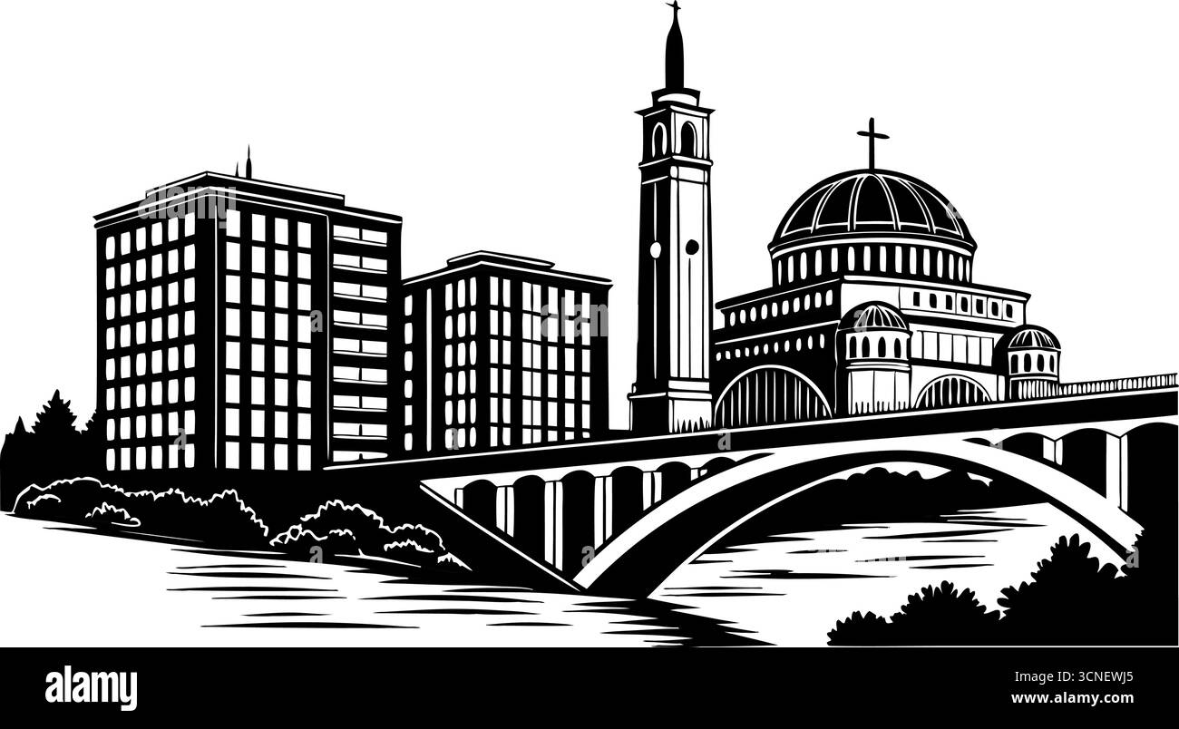 Minimalist architectural backdrop Stock Vector Images Alamy Minimalist architectural backdrop Stock Vector Images Alamy