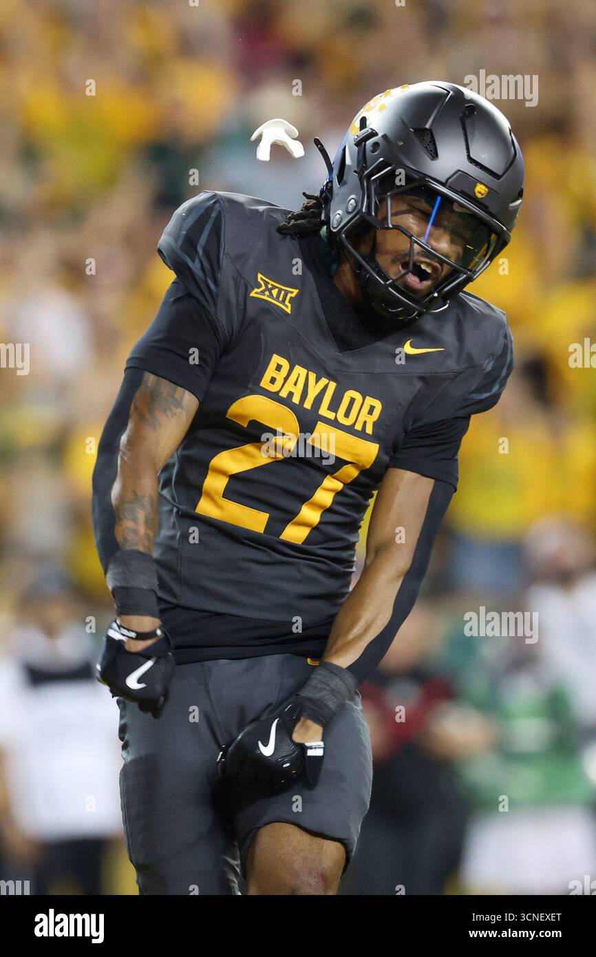 WACO, TX - SEPTEMBER 20: Cornerback Tevin Williams III #27 of the ...