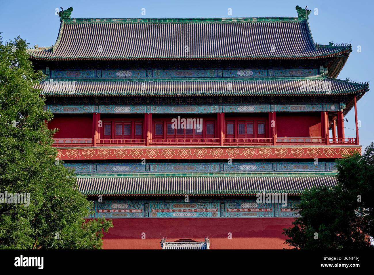 Beijing drum tower Stock Photo