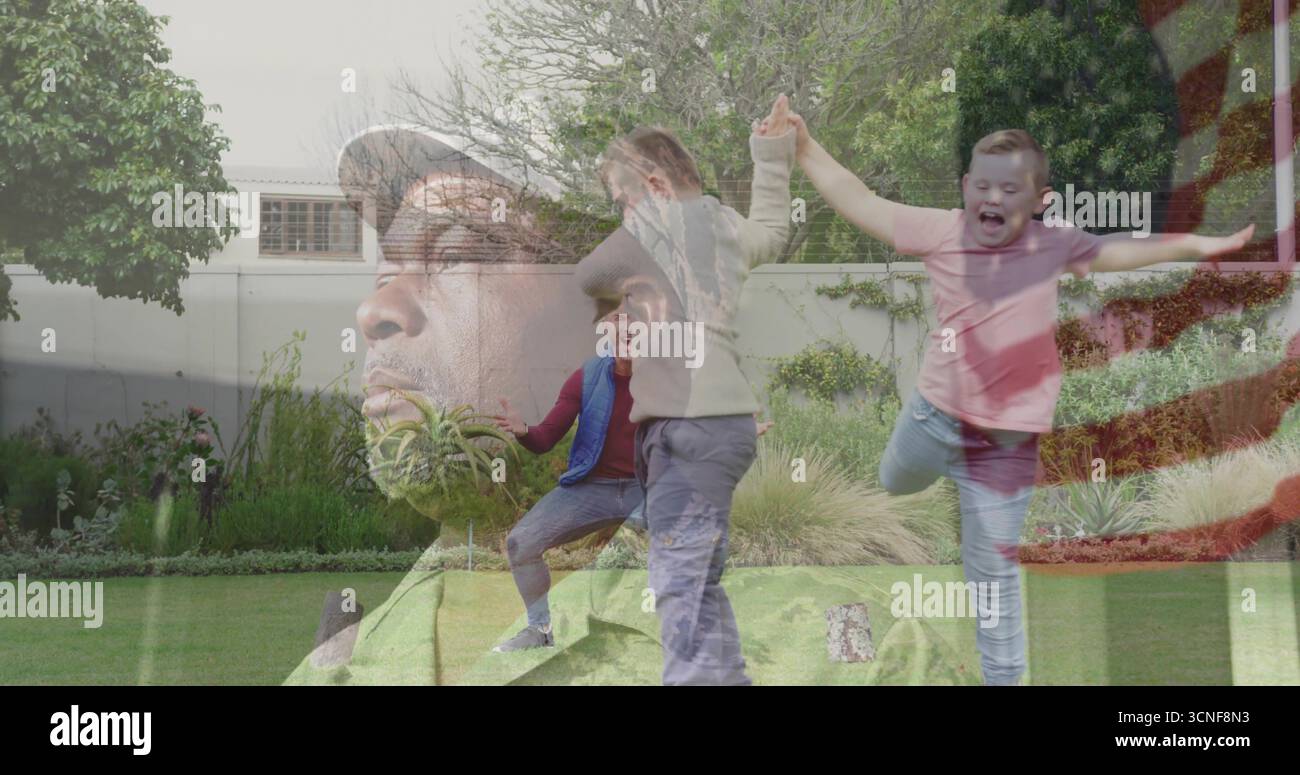 African kids jump rope sunny hi-res stock photography and images - Alamy