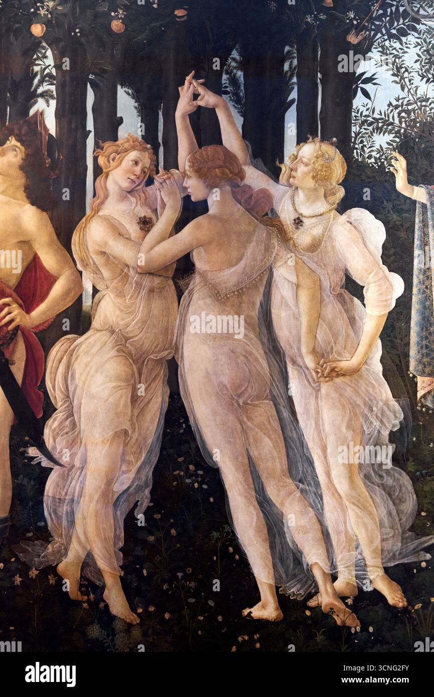 Uffizi museum primavera hi-res stock photography and images - Alamy