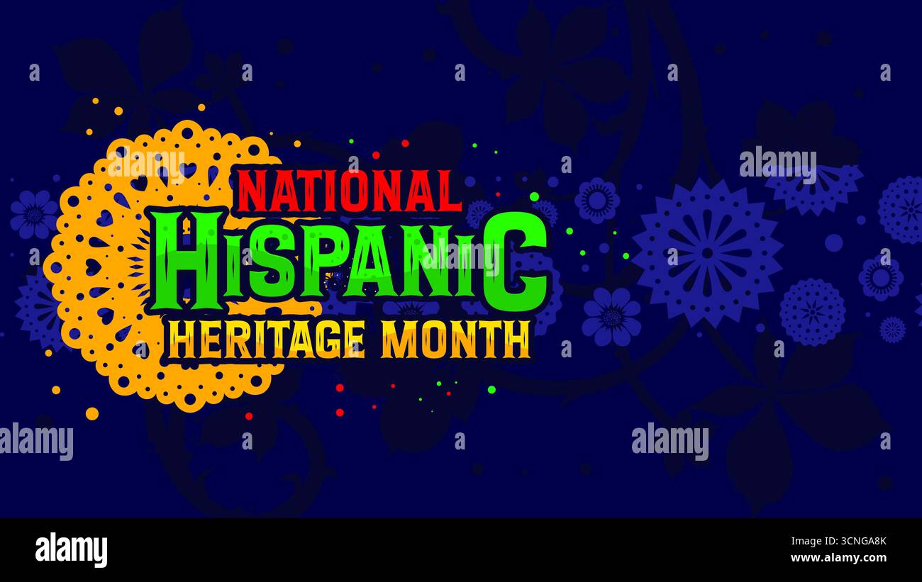 National hispanic heritage month banner Stock Vector Image & Art - Alamy