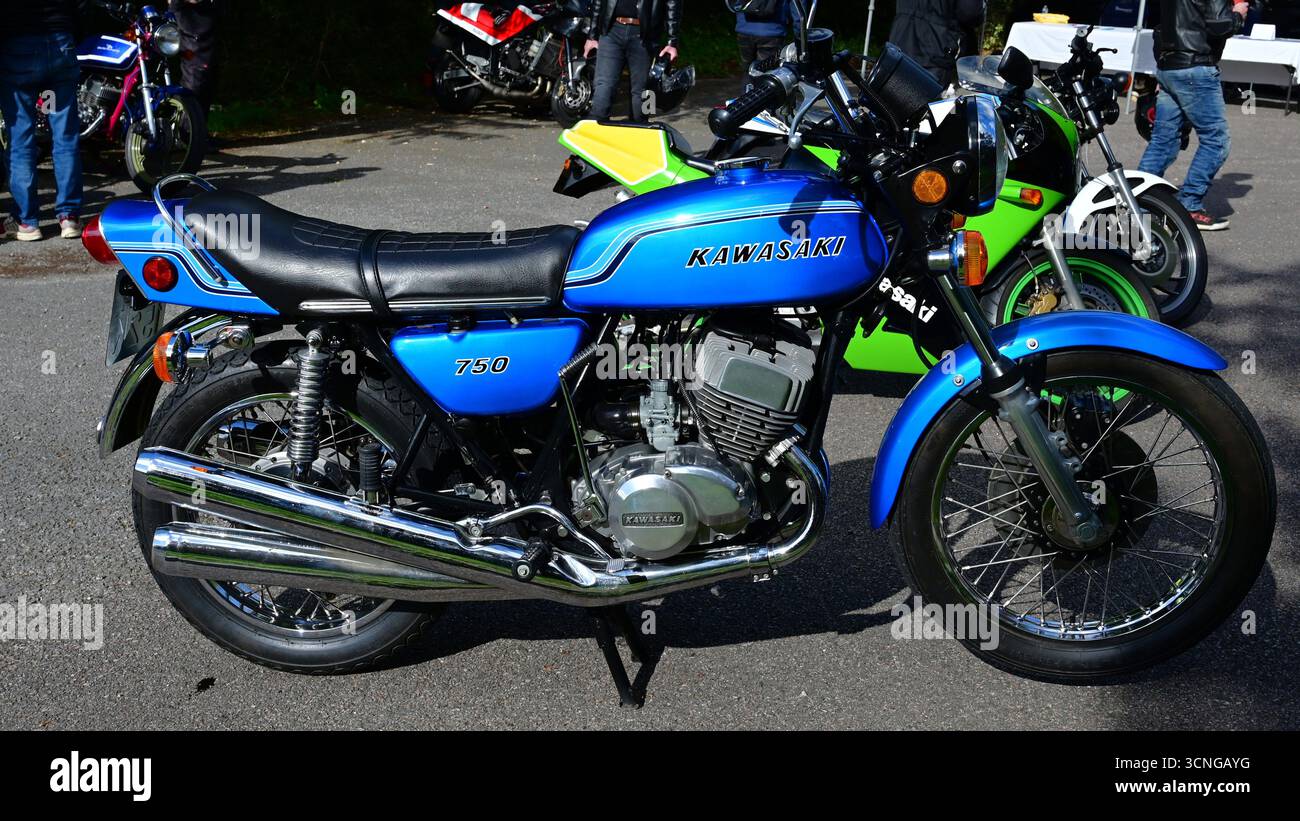 1974 kawasaki hi-res stock photography and images - Alamy