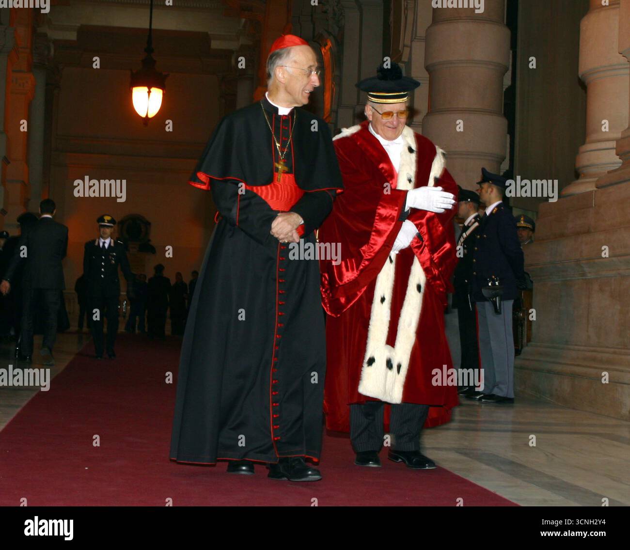 ROME - INAUGURATION OF THE JUDICIAL YEAR IN ROME CARDINAL RUINI AND ...