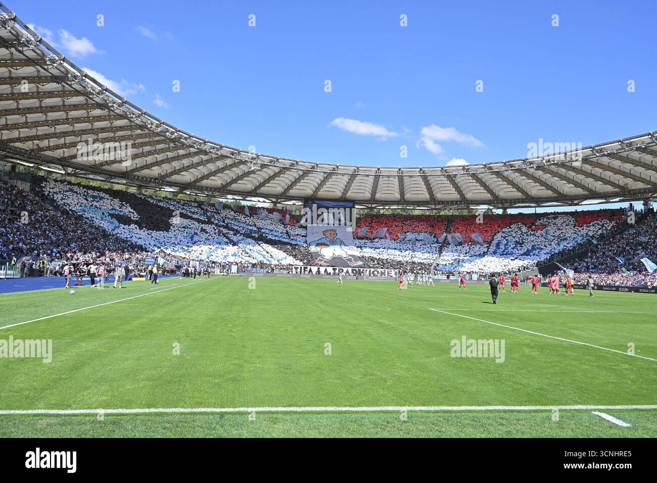 Lazio Fans During The Serie A Enilive Match Between SS Lazio V Roma At lazio-fans-during-the-serie-a-enilive-match-between-ss-lazio-v-roma-at