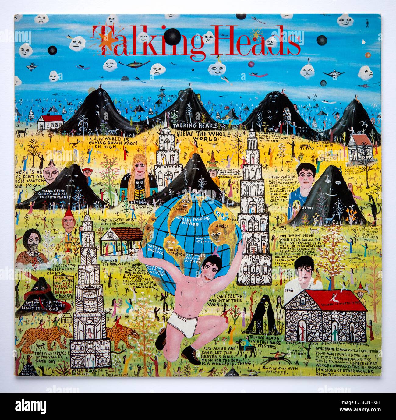 LP cover of Little Creatures, the sixth studio album by Talking 