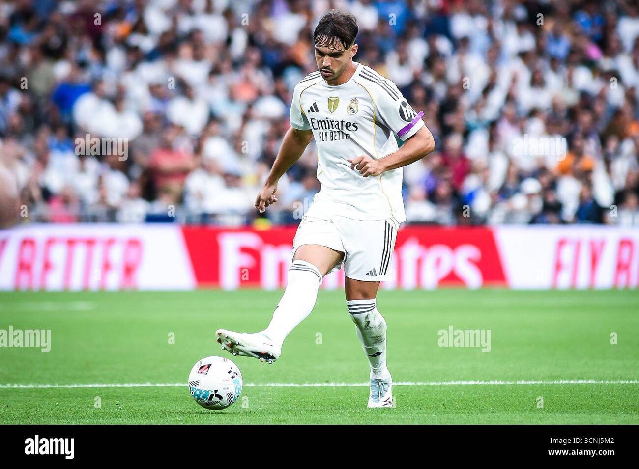 Raul ASENCIO of Real Madrid during the Spanish championship La Liga ...