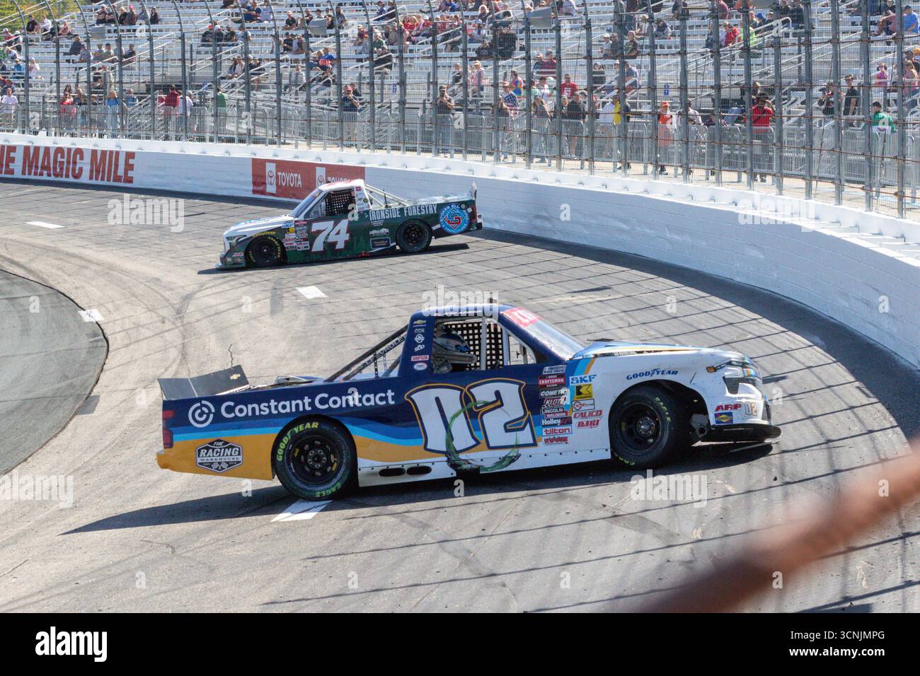 LOUDON, NH - SEPTEMBER 20: Jayson Alexander (#02 Young's Motorsports ...