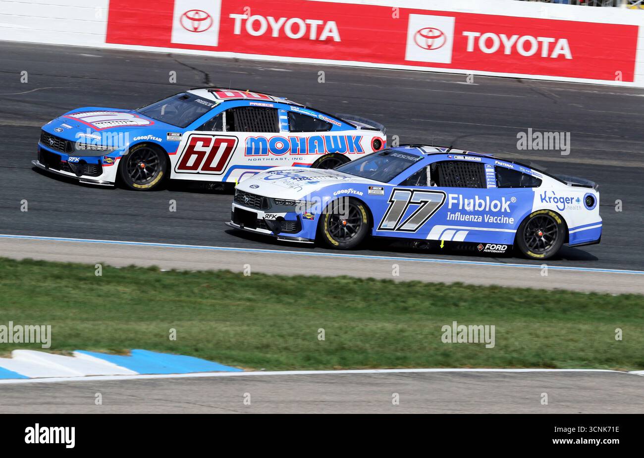 LOUDON, NH - SEPTEMBER 21: Ryan Preece (#60 RFK Racing Mohawk Northeast ...