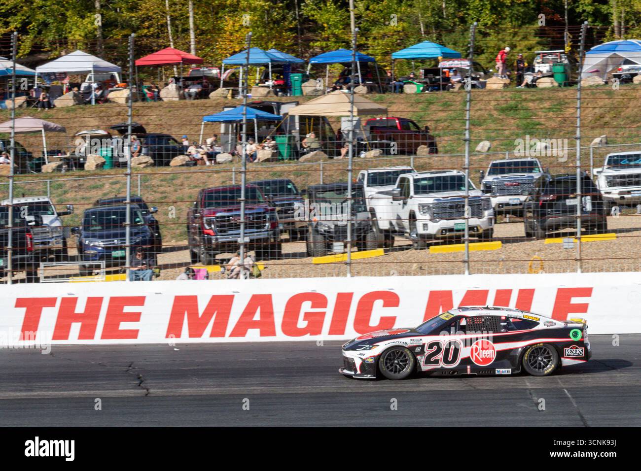 LOUDON, NH - SEPTEMBER 21: Christopher Bell (#20 Joe Gibbs Racing Rheem ...