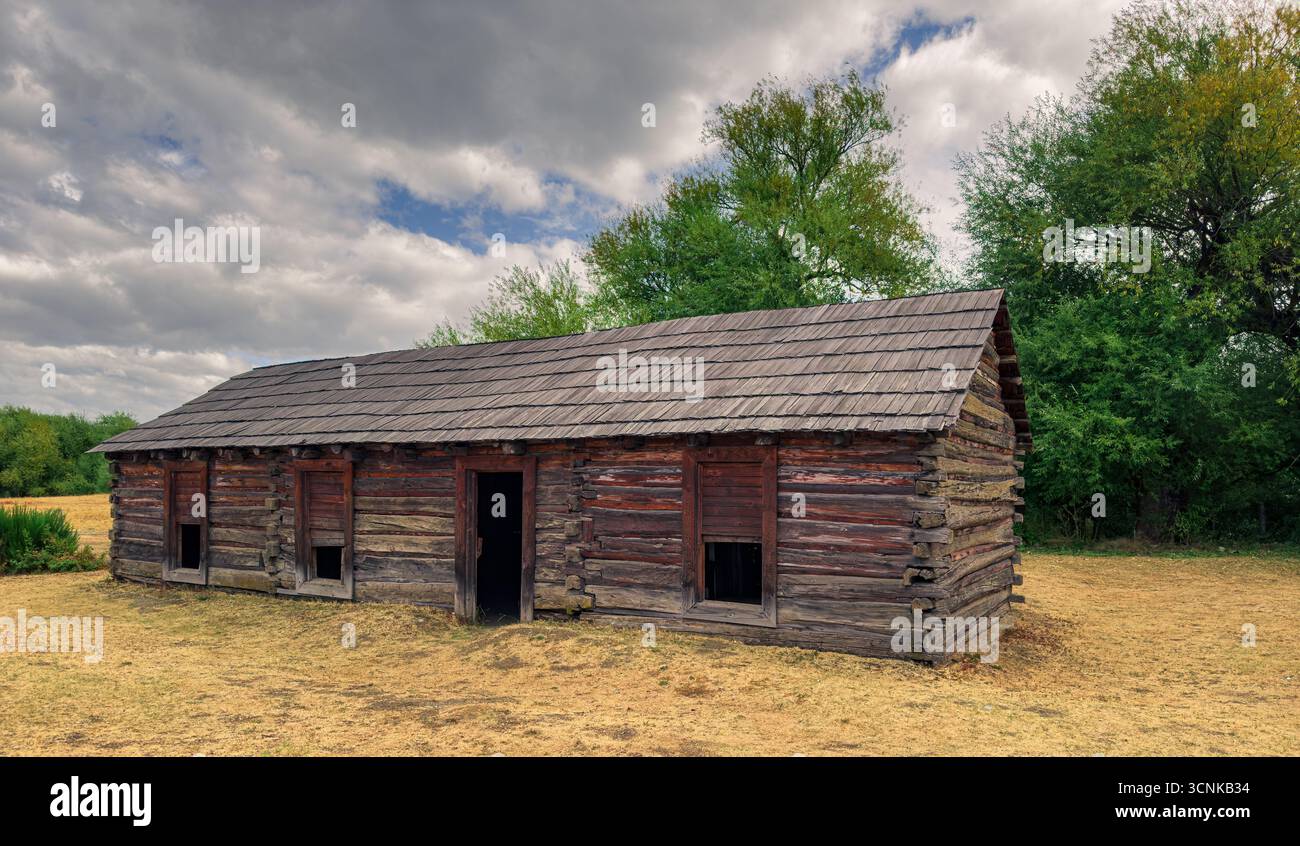 Butch Cassidy's house during his time in Patagonia Argentina Stock ...