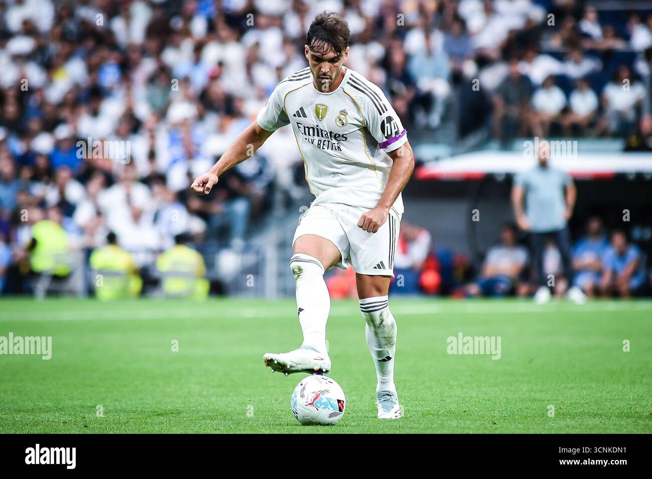Raul ASENCIO of Real Madrid during the Spanish championship La Liga ...