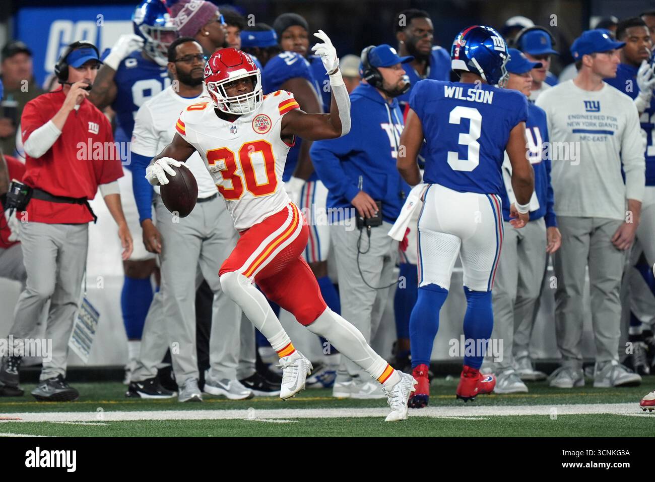 Kansas City Chiefs cornerback Chris Roland-Wallace (30) celebrates ...
