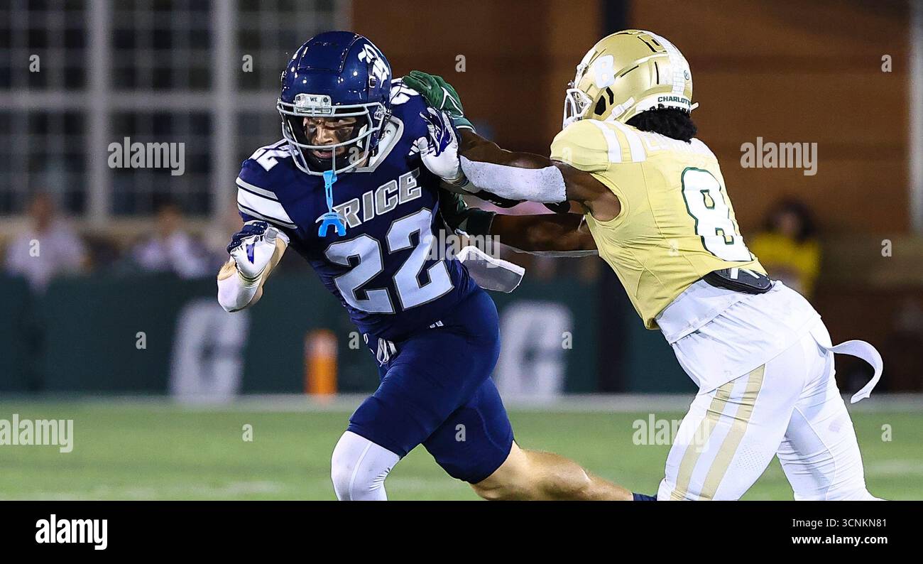 September 18,2025: Rice University wide receiver Ryan Guillo (22) gets ...