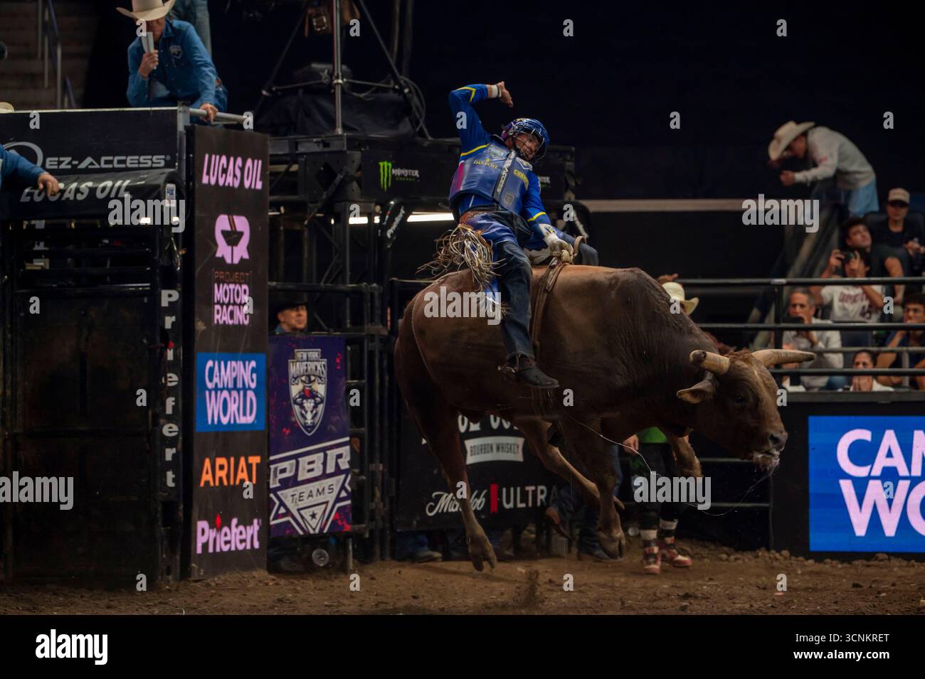 Nashville Stampede's Rogério Venâncio rides Whiplash in game 8 during ...