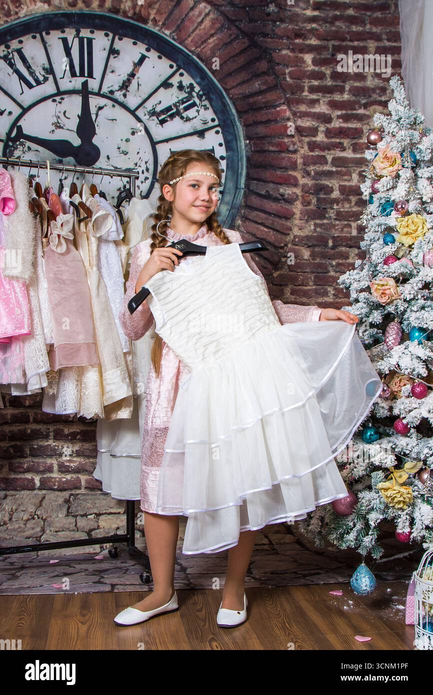 Girl party dress hi-res stock photography and images - Alamy