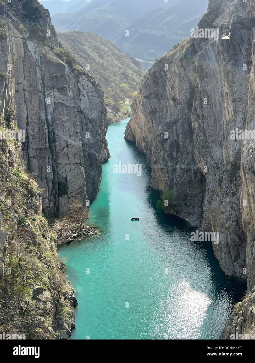 Miatlin canyon Dagestan - Smartphone Captured Stock Image