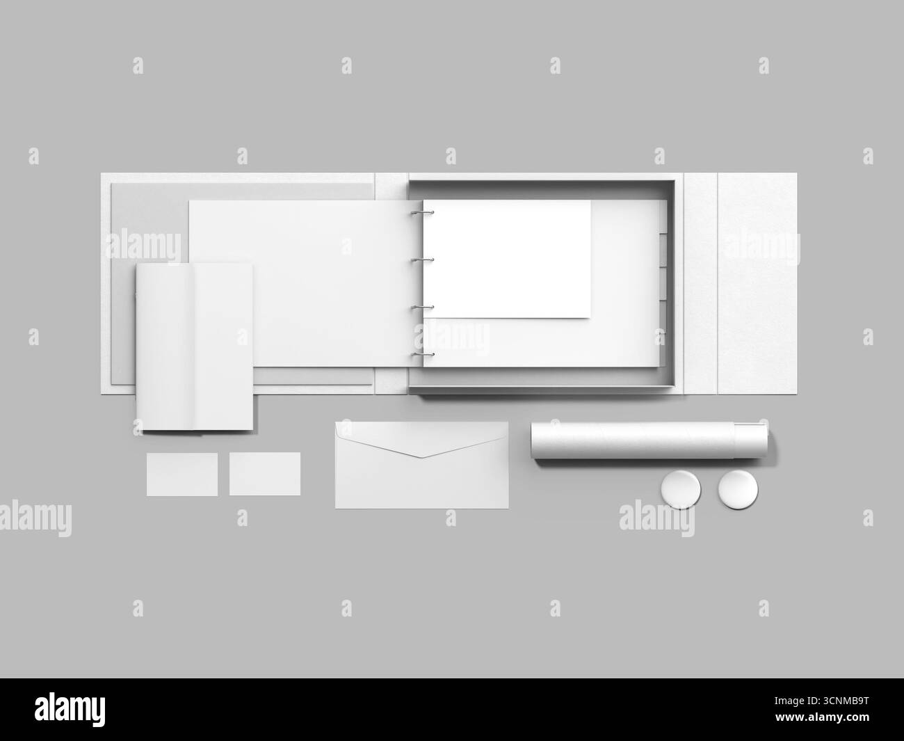 Company logo mockup Black and White Stock Photos & Images - Alamy