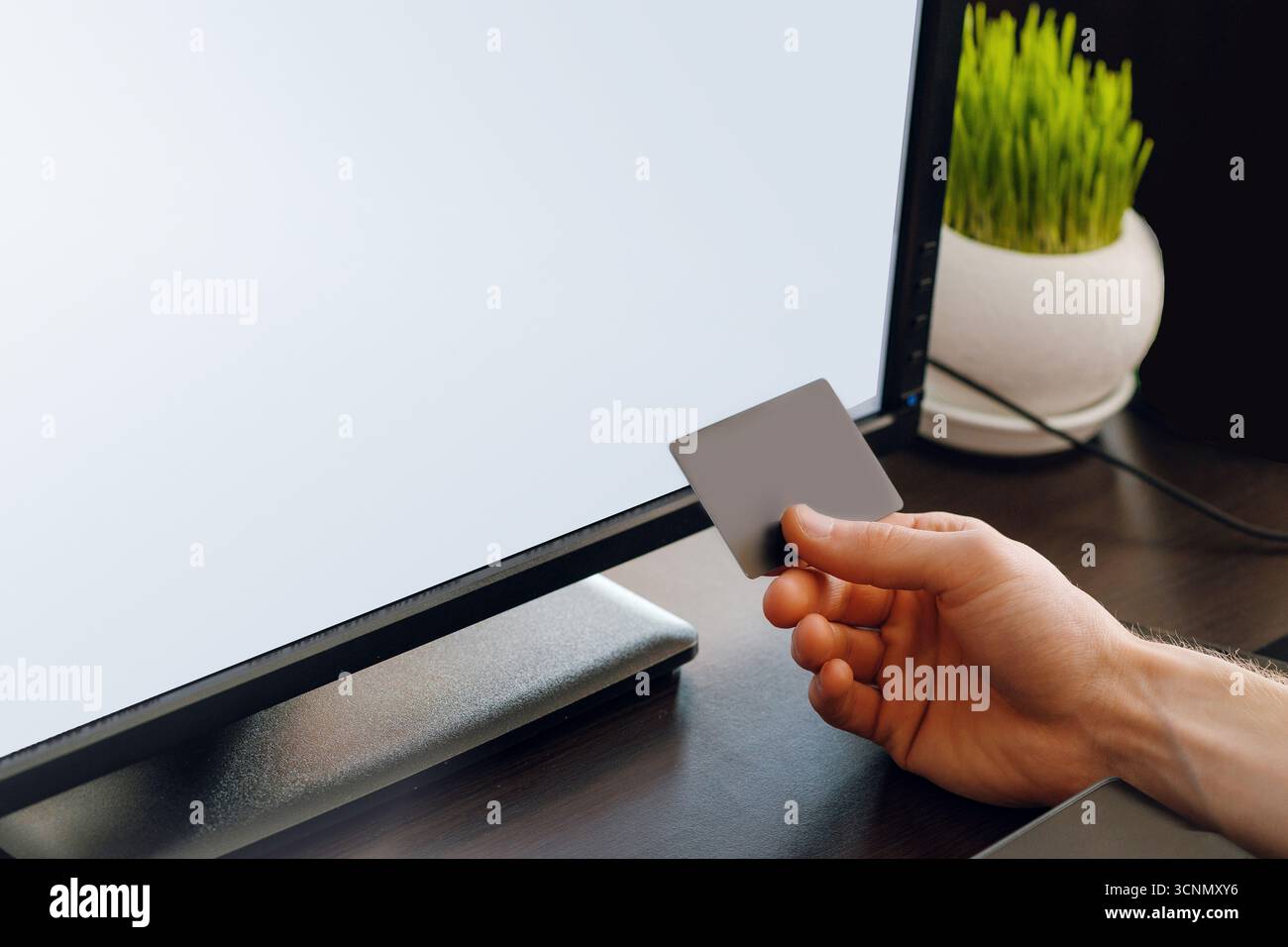 Blank computer accessories hi-res stock photography and images - Alamy