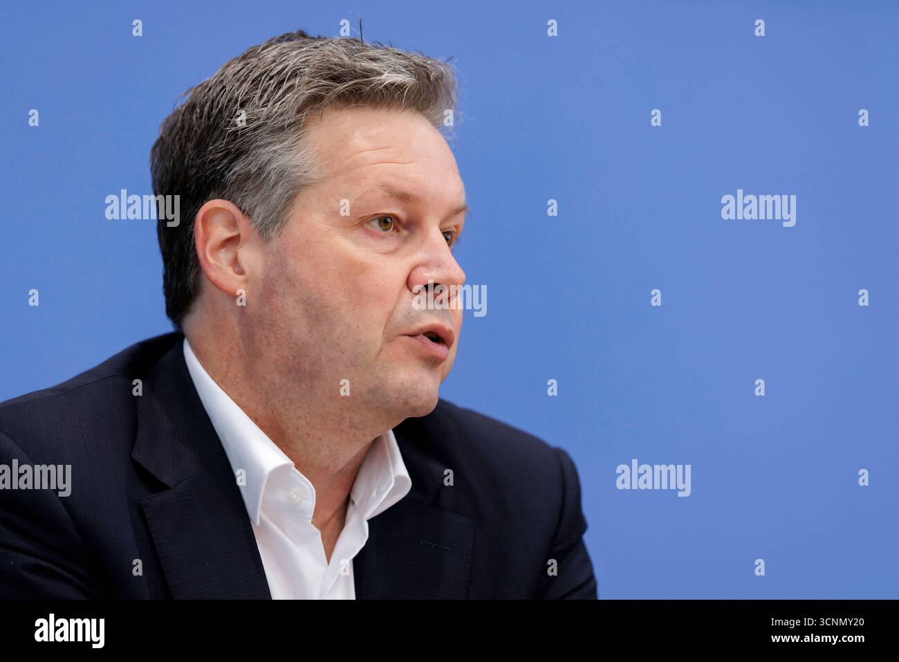 Dirk Rompf aufgenommen im Rahmen der Bundespressekonferenz in Berlin ...