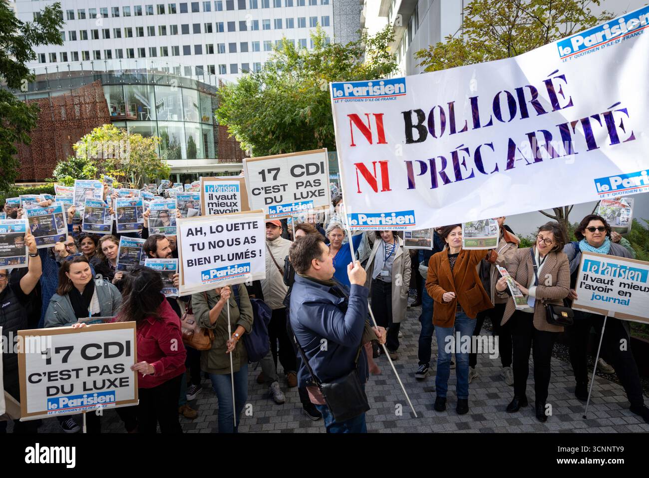 Vincent Bolloré French media protest The Economics of the "Blacklist"