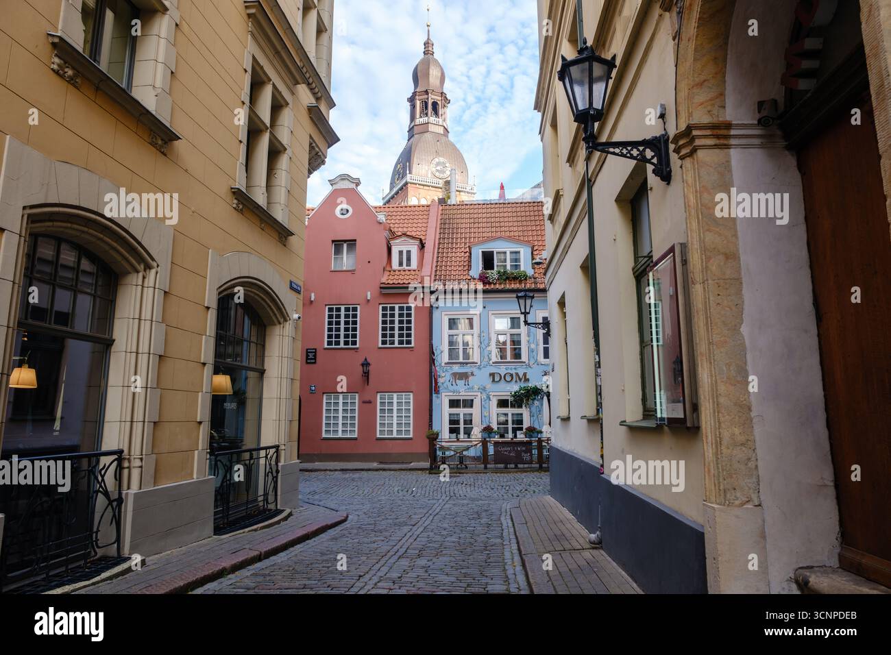 Major Buildings Riga Riga, Latvia, 26 August 2025. vibrant facades of historic buildings ...