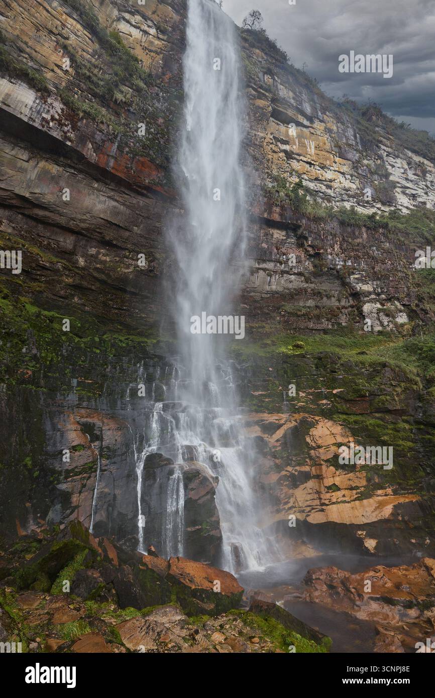 Gocta Waterfalls, one of the tallest waterfalls in the world, located ...