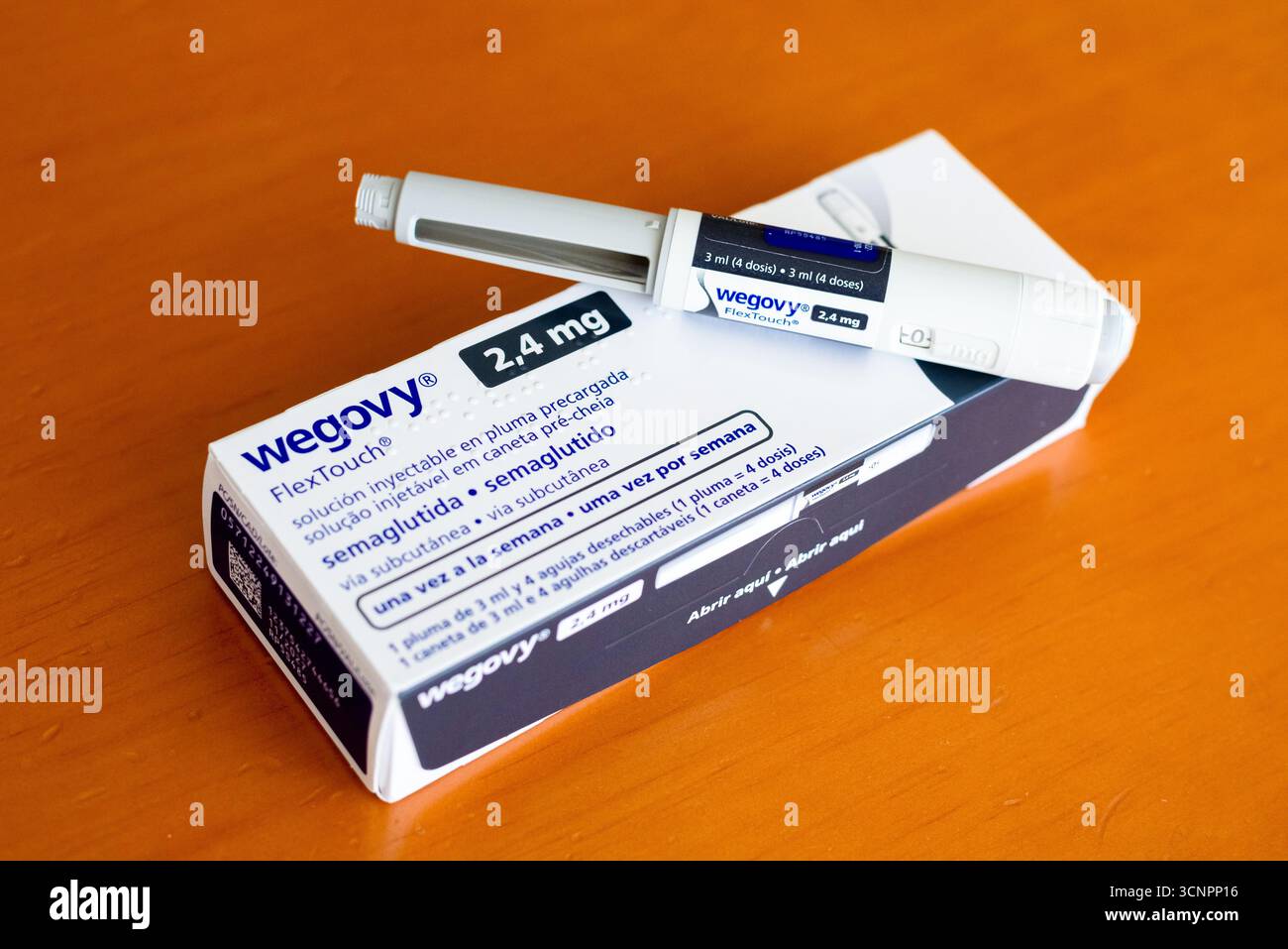 semaglutide valencia Semaglutide injection hi-res stock photography and images