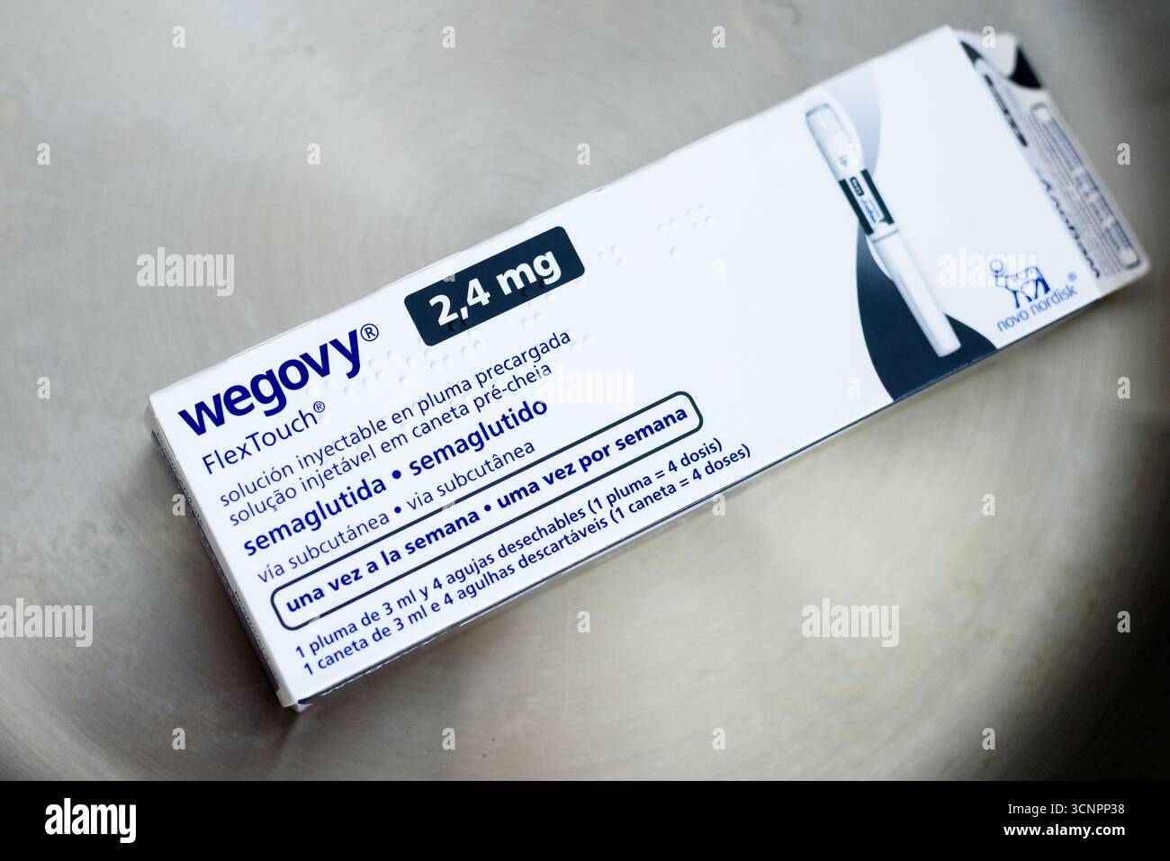 semaglutide valencia Semaglutide injection hi-res stock photography and images