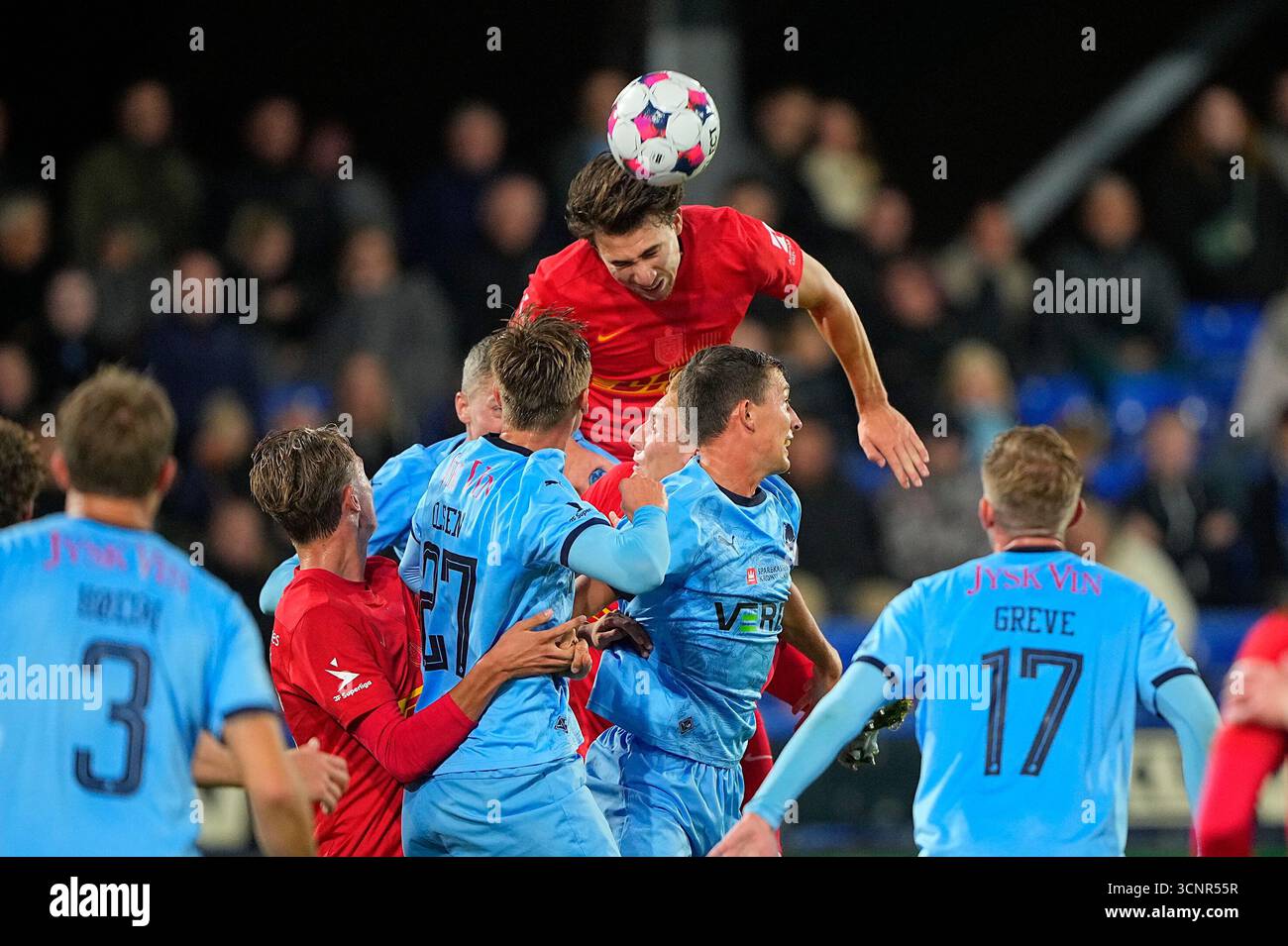 Superligakampen mellem Randers FC og FC Nordsjaelland paa Cepheus Park ...
