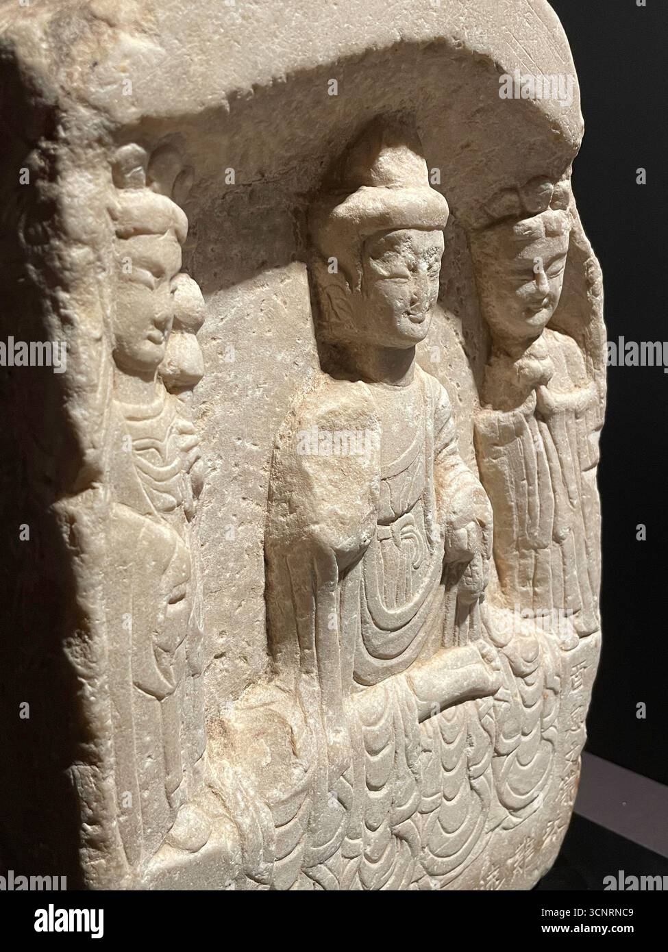 Asia Art Week installation and Preview at Christie's Inc. Auction House, New York City, 2025, United States - Smartphone Captured Stock Image