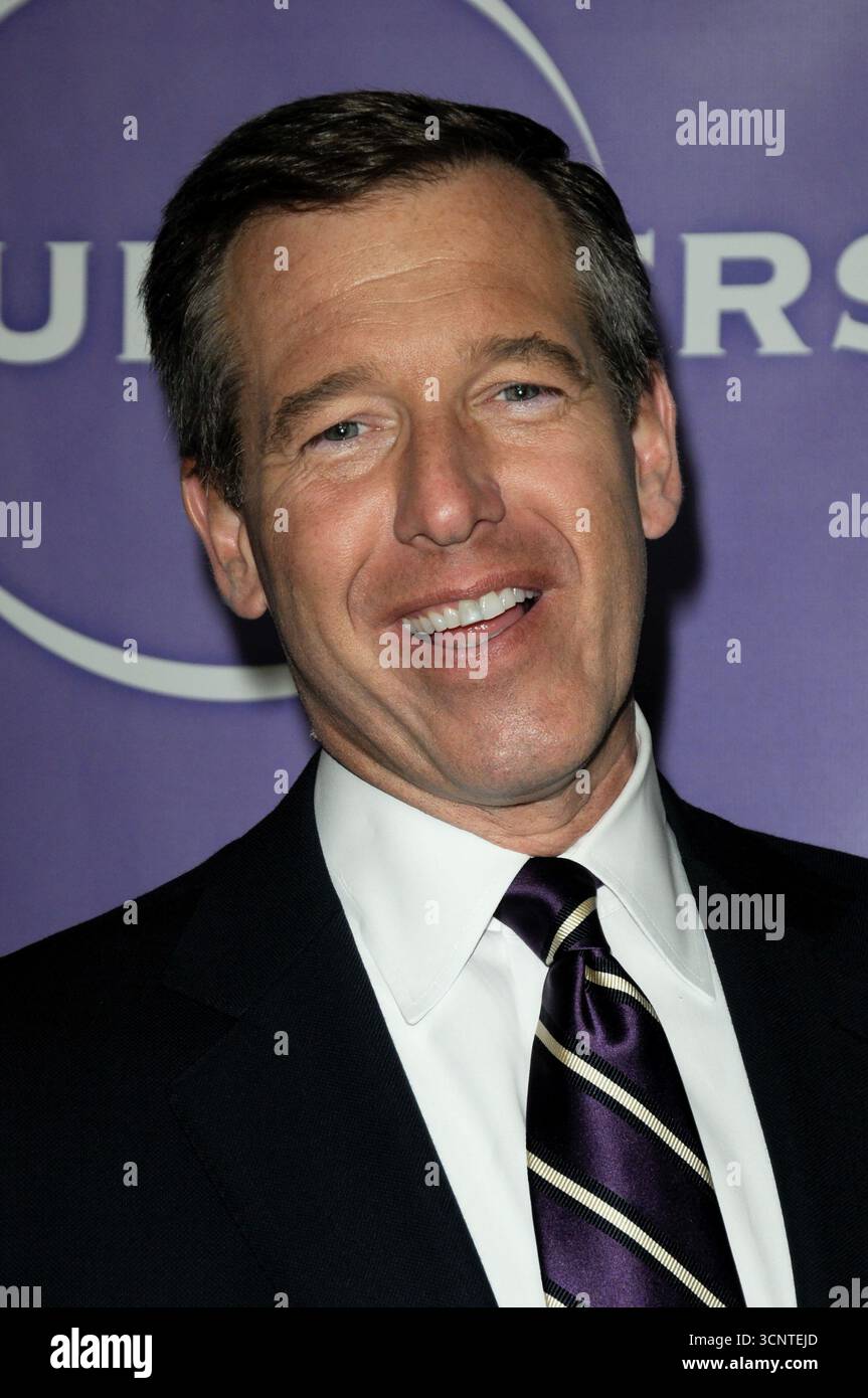 PASADENA, CALIFORNIA, USA: Brian Williams attends the NBC Universal Press Tour Cocktail party at the Langham Huntington Hotel in Pasadena, California on January 10, 2010. © Lee Roth / Roth Stock Stock Photo