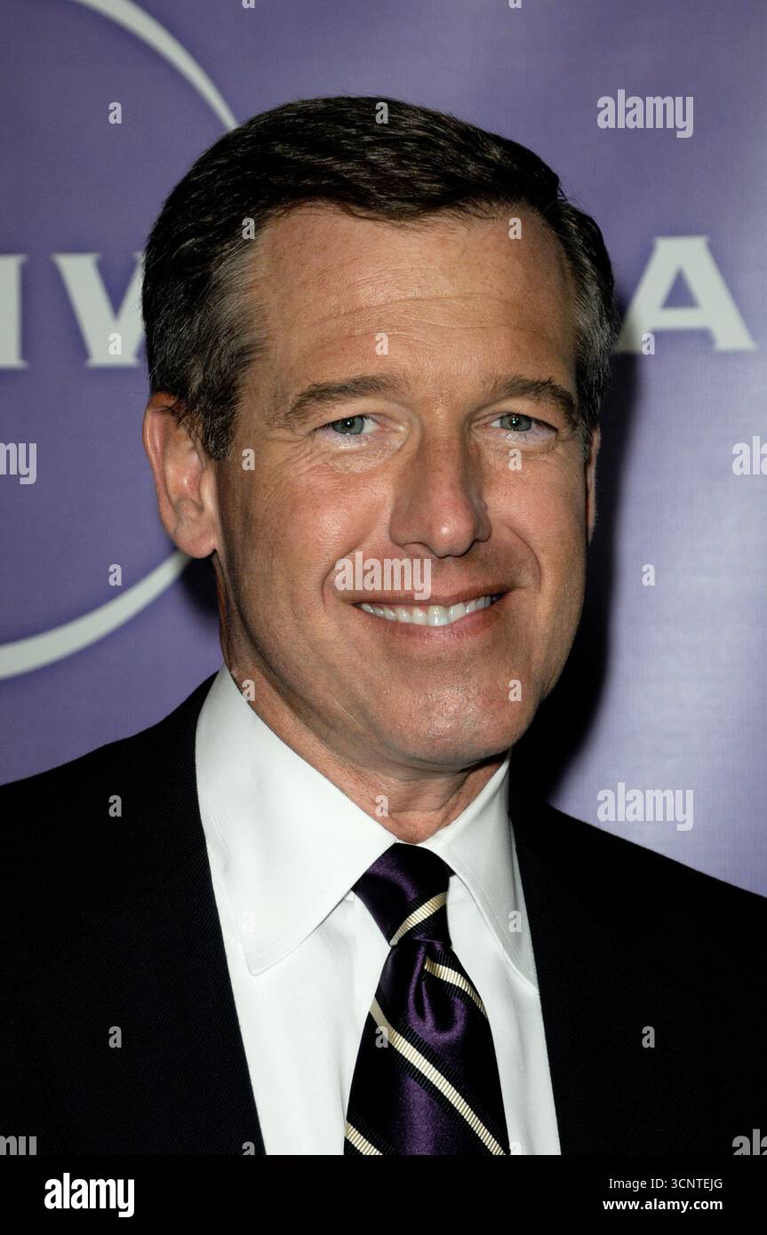 PASADENA, CALIFORNIA, USA: Brian Williams attends the NBC Universal Press Tour Cocktail party at the Langham Huntington Hotel in Pasadena, California on January 10, 2010. © Lee Roth / Roth Stock Stock Photo