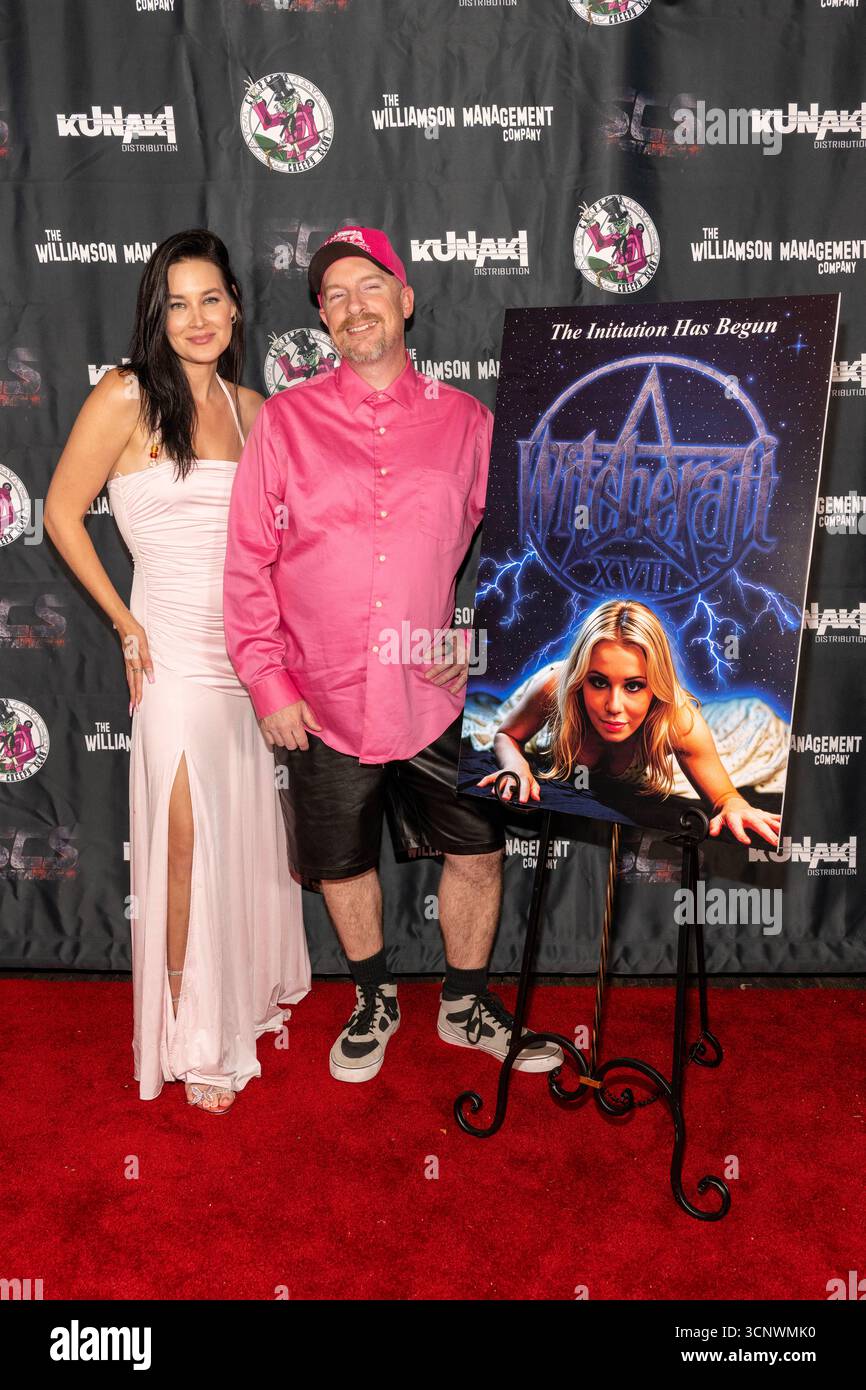 Los Angeles, USA. 22nd Sep, 2025. Actress Saint Heart, Director Dustin ...