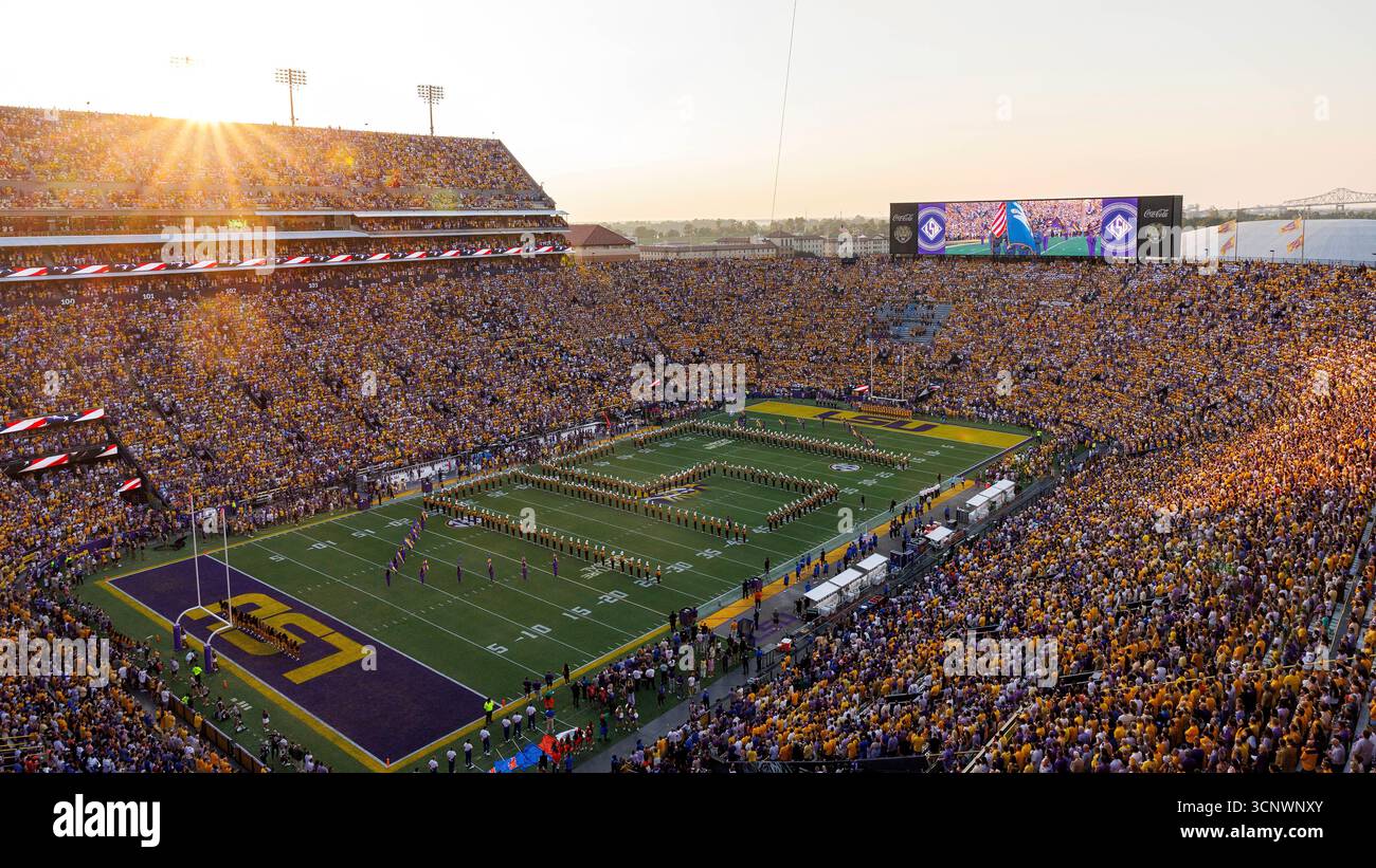 BATON ROUGE, LA - SEPTEMBER 13: Tiger Stadium before a game between the ...