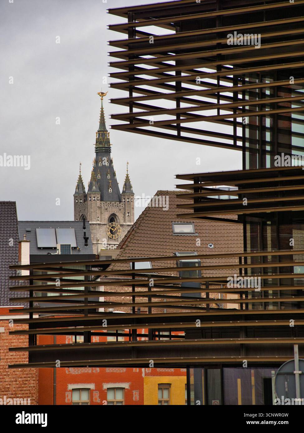 Old Vs New Architecture In Ghent A Modern Building S Photo Inspiration