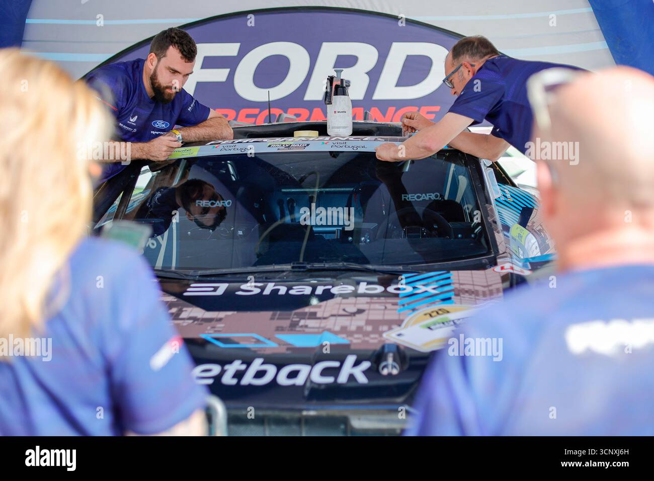 Atmosphere during the Scrutineering of the BP Rally-Raid Portugal 2025 ...