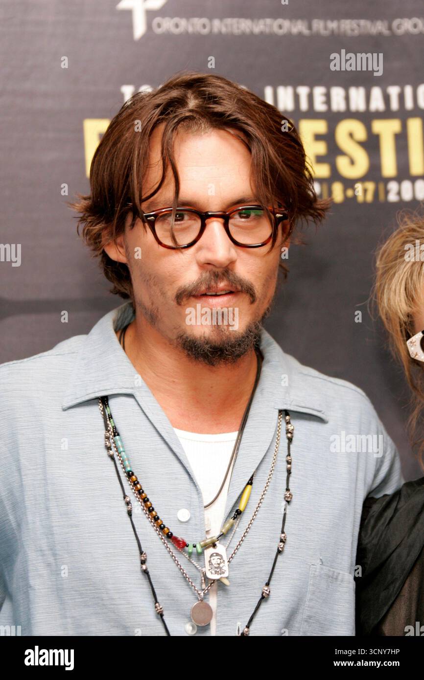 Johnny Depp at the photocall for "Tim Burton's Corpse Bride" at the ...
