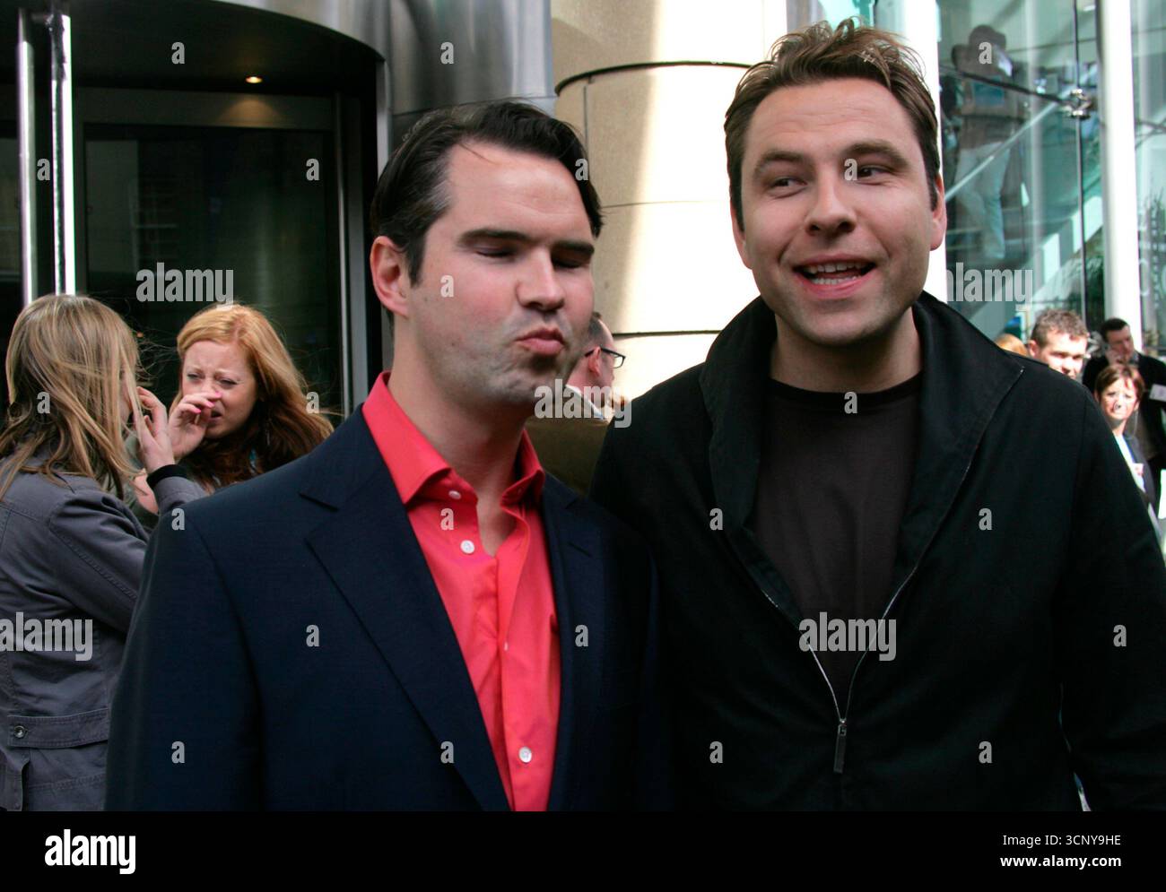 David Walliams and Jimmy Carr at the 2005 Edinburgh Television