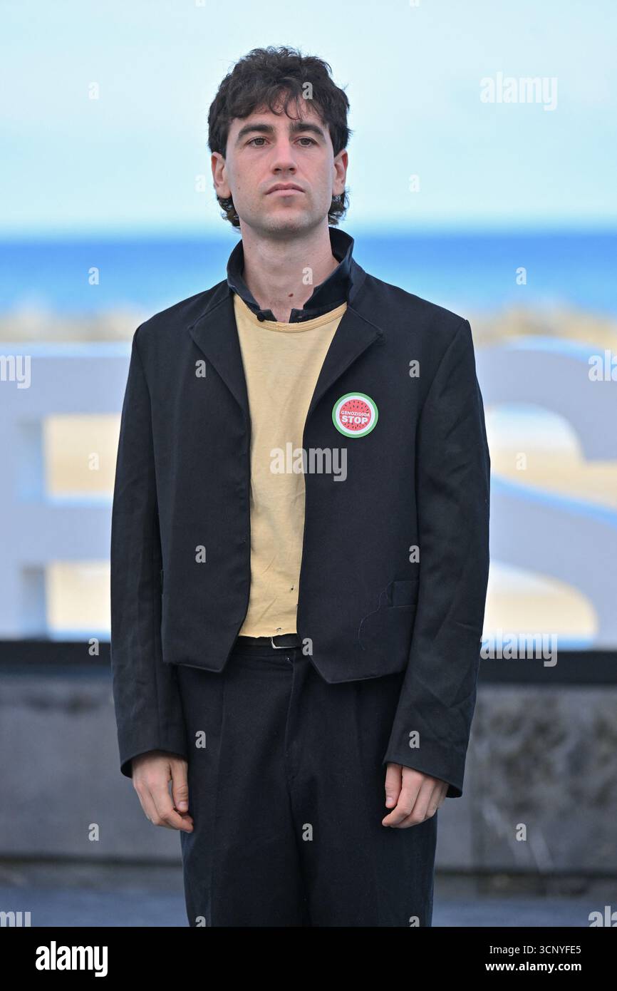 San Sebastian, Spain. 23rd Sep, 2025. Alex Monner attending the ...