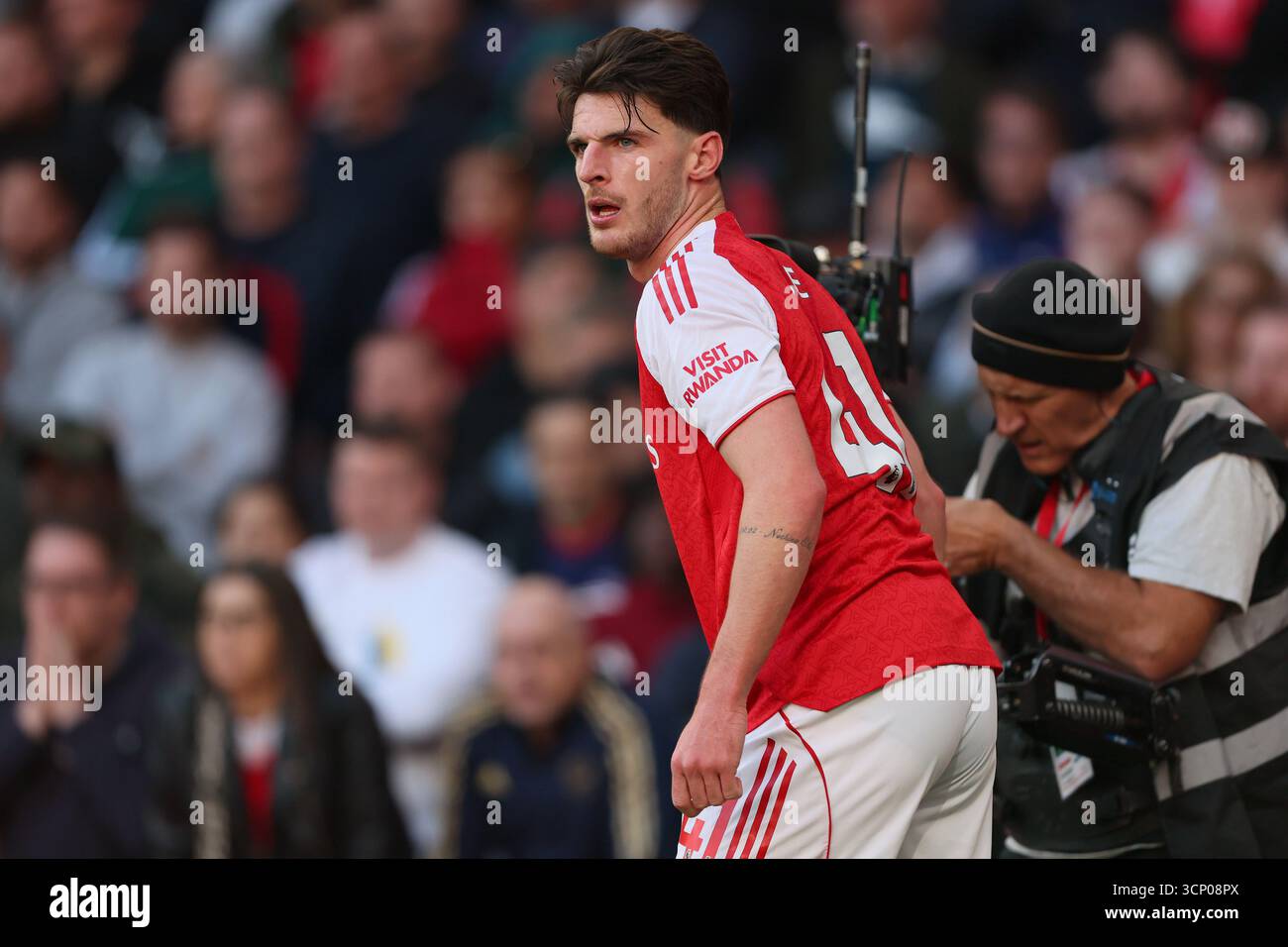 Declan Rice of Arsenal - Arsenal v Manchester City, Premier League ...